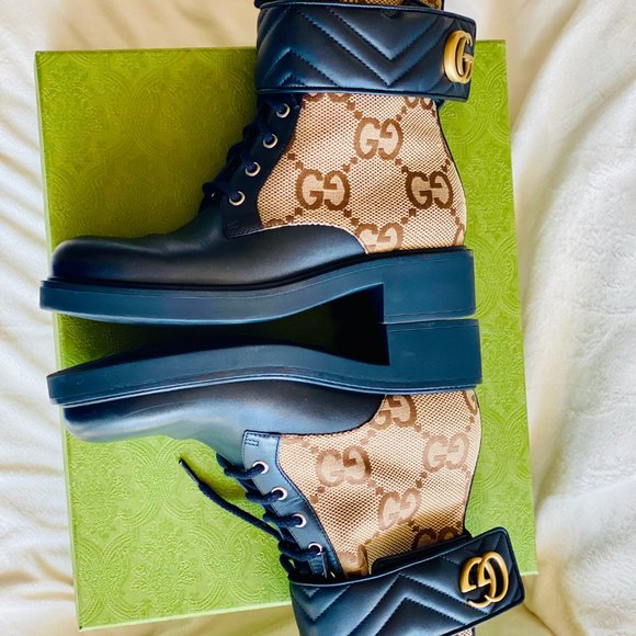 NEW Gucci Women’s Ankle Boot with Double G - Picture 4 of 8
